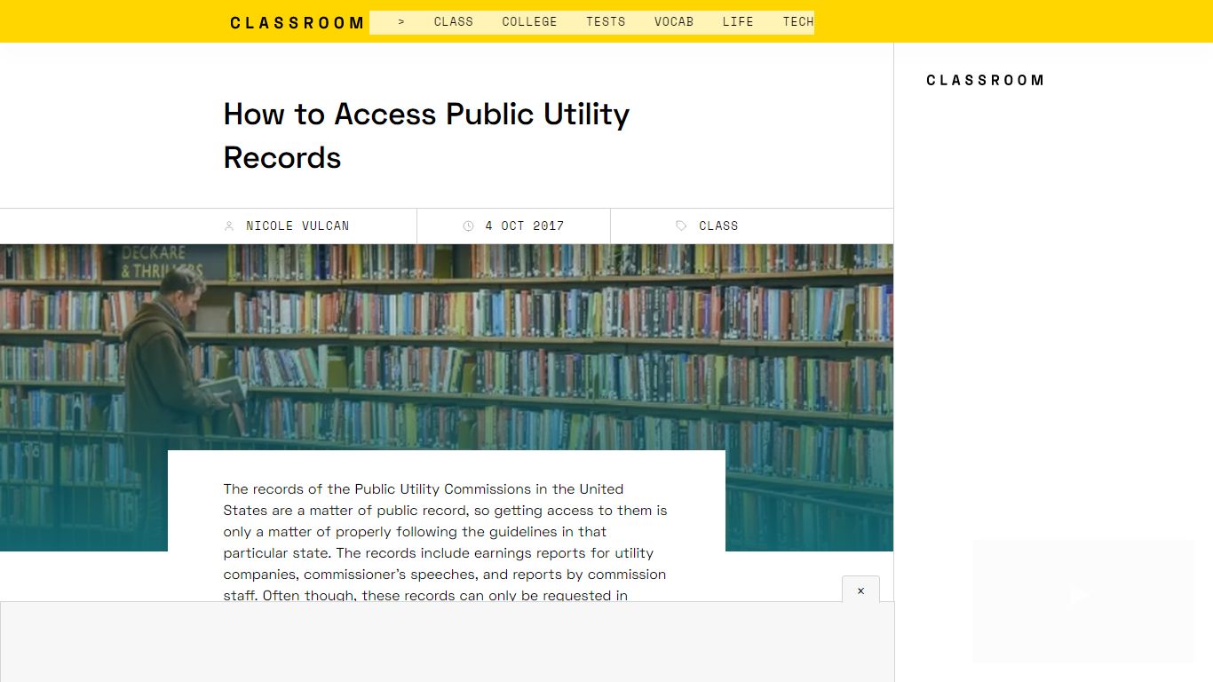 How to Access Public Utility Records - Synonym
